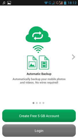 Обзор Lenovo S720. Скриншоты. SugarSync