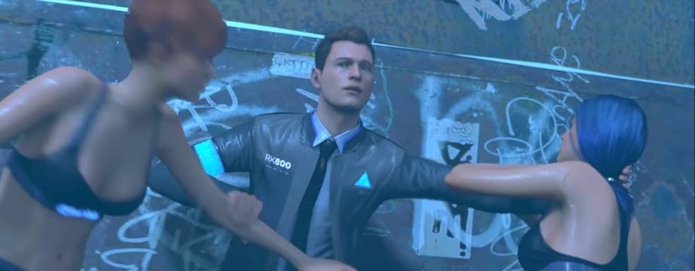 По слухам, одной из героинь Detroit: Become Human могла стать «андроид шлюха», но Sony это возмутило