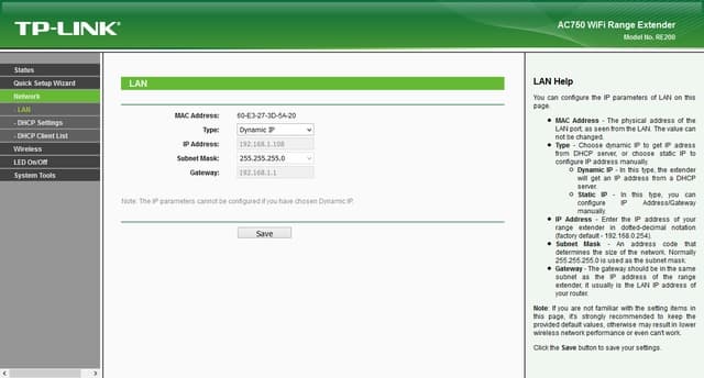 Настройка TP-Link Archer RE200