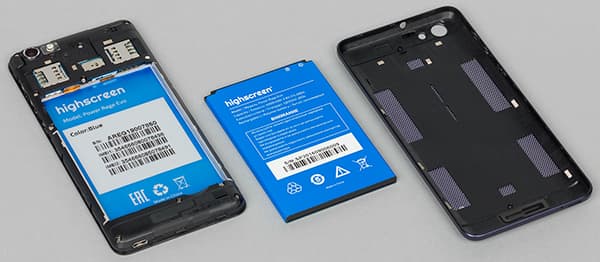 Смартфон Highscreen Power Rage Evo