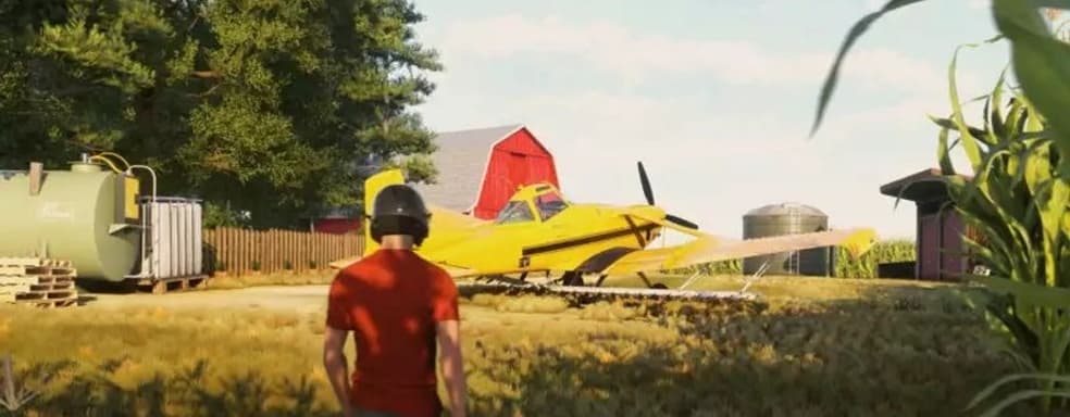 Графический прорыв Xbox. Окружение, как в шутере после выхода из кабины пилота в MS Flight Simulator 2024