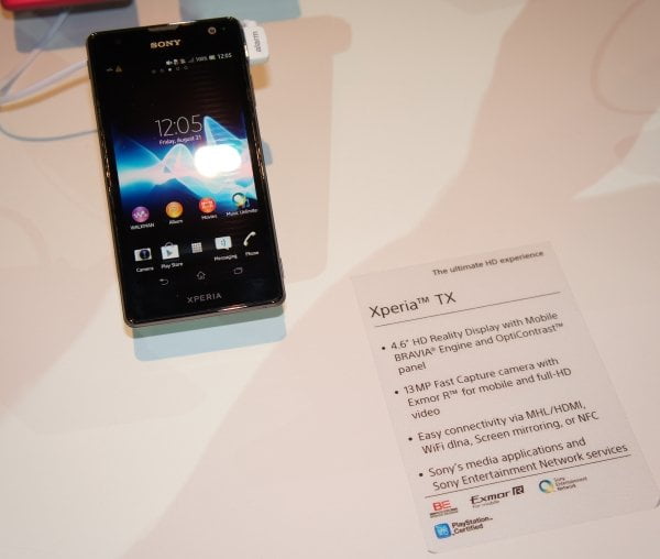 Мобильные новинки IFA 2012