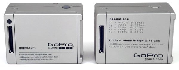 видеокамеры для экстремальных съёмок GoPro HD Hero и GoPro HD Hero 2