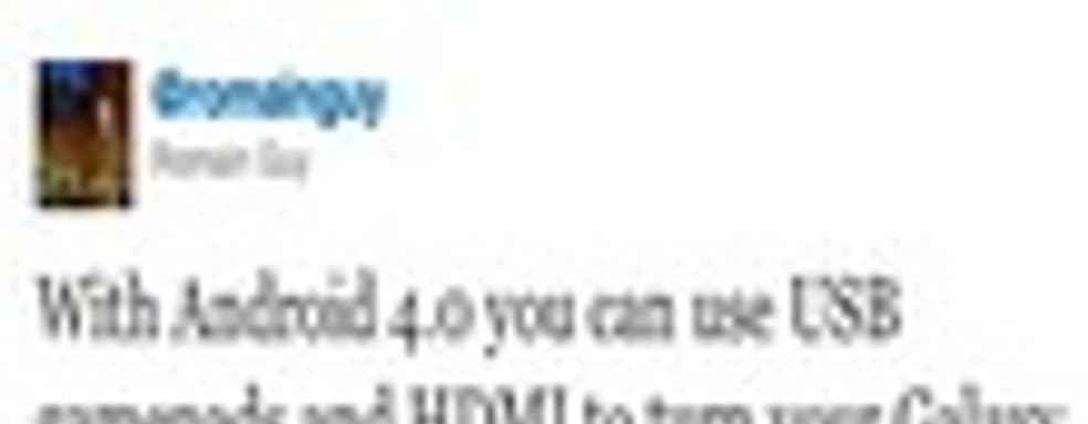 Android 4.0-смартфоны будут поддерживать USB-геймпады