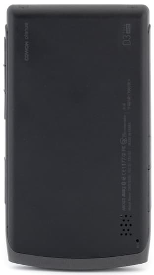 Cowon D3, фотографии корпуса