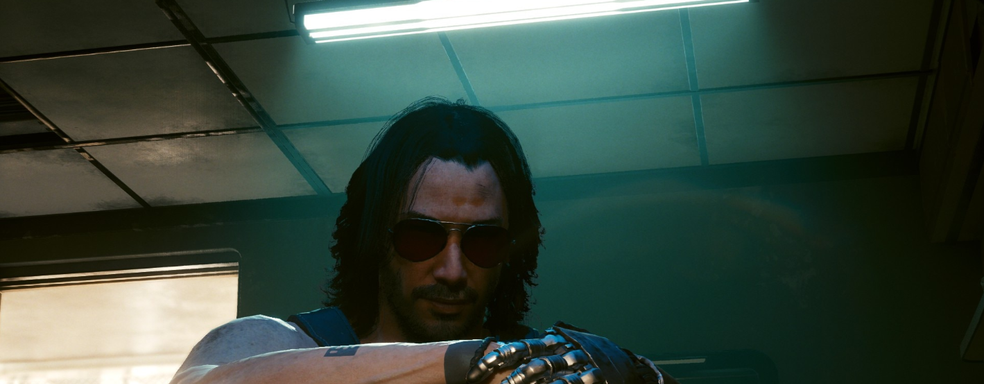 Джонни Сильверхенд из Cyberpunk 2077 облысел при попадании в Fortnite. Купившие скин столкнулись с графическим багом