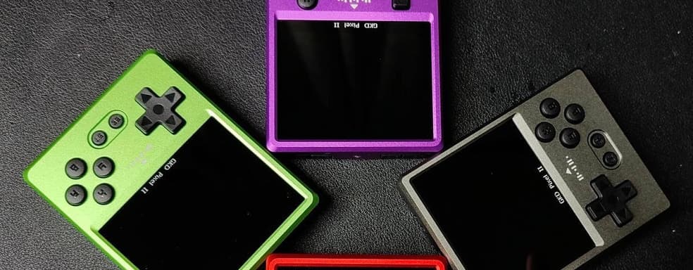 Ретро-консоль GKD Pixel 2 уже можно предзаказать за 8 тысяч рублей