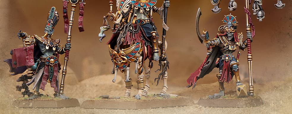 Tomb Kings from Warhammer: The Old World to Receive Miniatures of Royal Heralds and Liche Priests