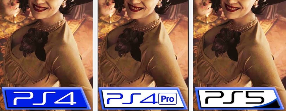 Леди Димитреску трёх поколений. Сравнение графики PS4, PS4 Pro и PS5-версий Resident Evil Village