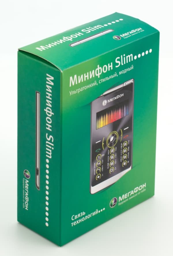 Мегафон Минифон Slim упаковка