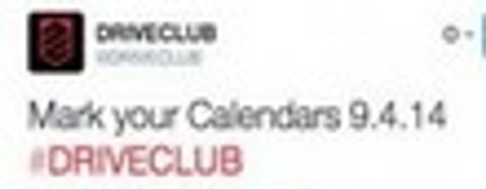 Слух: DriveСlub выйдет 9 апреля