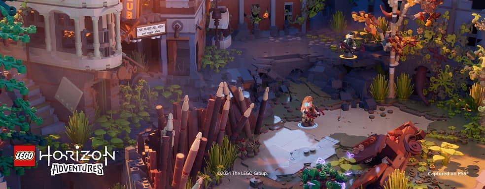 Lego Horizon Adventures создана из настоящих деталей Lego