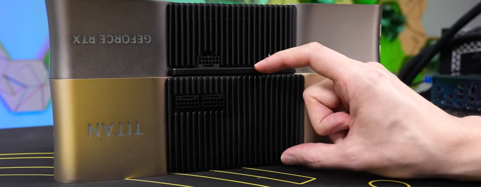 Прототип NVIDIA Titan Ada протестировали в Cyberpunk 2077. У крупной видеокарты 48 ГБ памяти и два разъёма питания