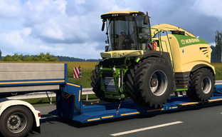 В Euro Truck Simulator 2 появятся новые типы грузов. Скриншоты дополнения KRONE Agriculture Equipment