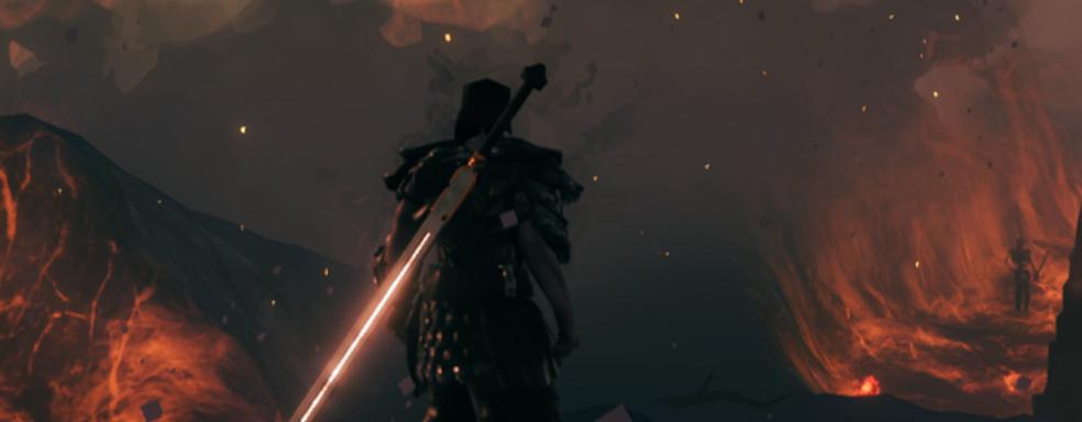 Новый биом Valheim. Пепловые земли во всей красе