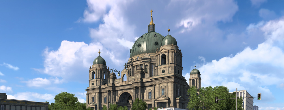 Разработчики Euro Truck Simulator 2 показали новый Берлин. Скриншоты бесплатного ремейка Германии