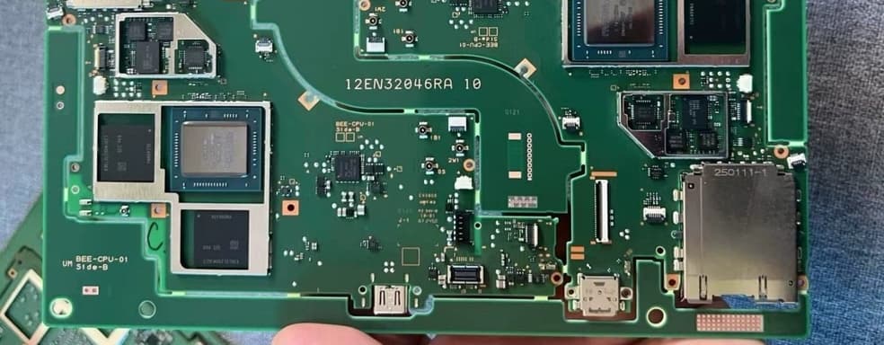 Материнские платы Nintendo Switch 2 с конвейера продают за $124