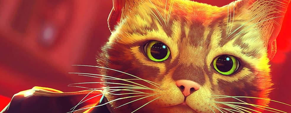 [Video] Cat game. The cutest cyberpunk. Stray review