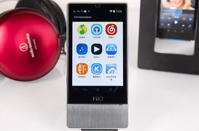 Аудиофильский Hi-Res DSD 384/32 плеер FiiO X7 и усилитель мощности FiiO AM2