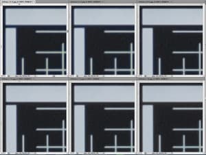 фокусное расстояние 375 мм, центр кадра