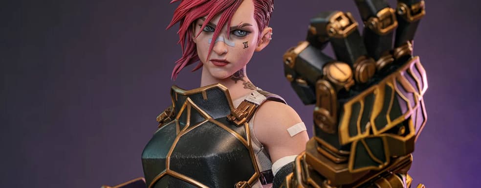 Hot Toys представила коллекционную фигурку Вай из сериала «Аркейн»
