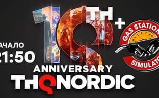 Смотрим THQ Nordic 10th Anniversary Showcase. Проходим Gas Station Simulator
