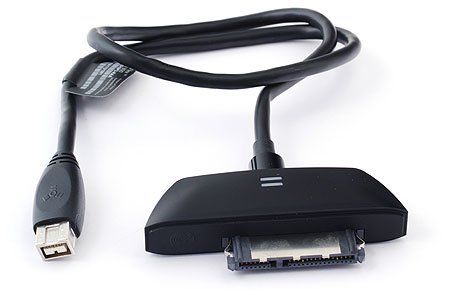 Портативный внешний винчестер Seagate FreeAgent GoFlex, внешний вид интерфейсного модуля FireWire 800
