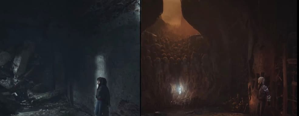 За кулисами создания двух миров The Medium. Авторы рассказали о разных стилях графики игры