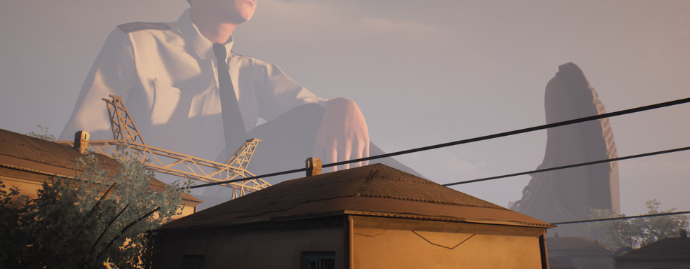 Авторы сюрреалистичной Militsioner о побеге от гигантского стража порядка приглашают на открытое тестирование в Steam