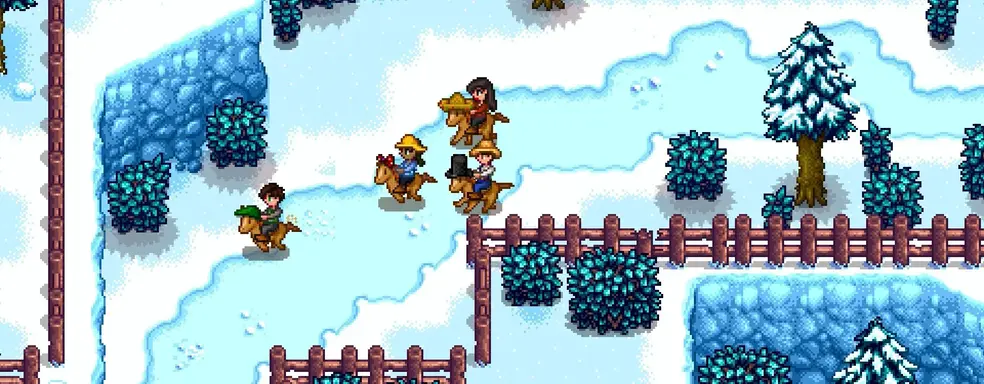 «Код Konami» активирует экспериментальный кооперативный режим в мобильной версии Stardew Valley