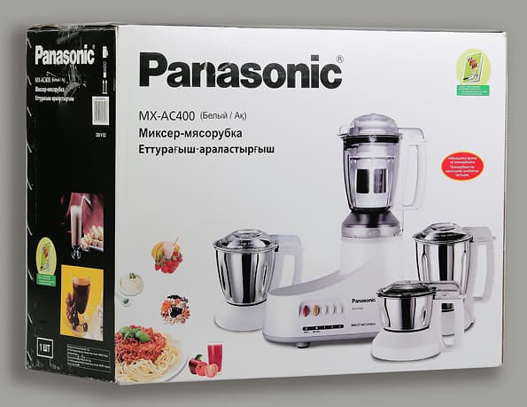 Миксер-мясорубка Panasonic MX-AC400