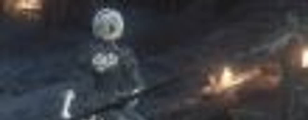 Красавица 2B из Nier Automata пробралась в Dark Souls 3