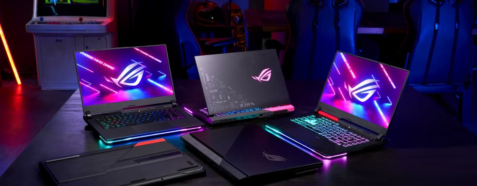 ASUS представила игровые ноутбуки ROG и TUF Gaming на базе RTX 3050 и RTX 3050 Ti