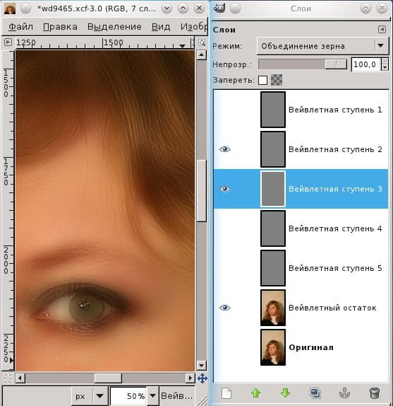 Вейвлетный разбор