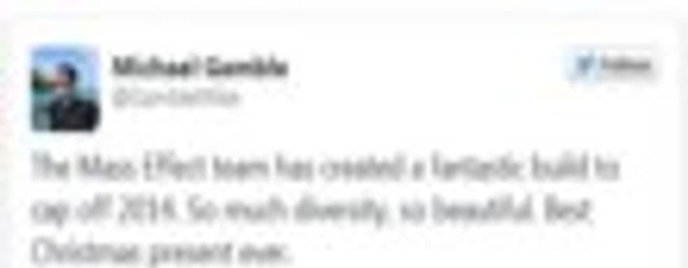 BioWare тестирует новый билд Mass Effect 4