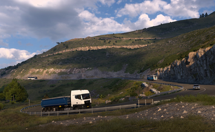 Первый геймплей DLC про Грецию для Euro Truck Simulator 2