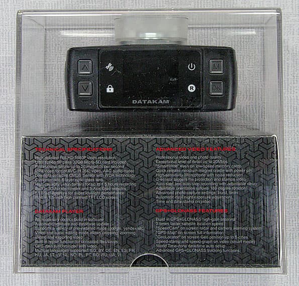 Автомобильный видеорегистратор Datakam G5-City Max