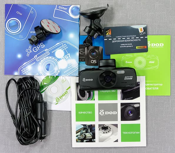 Автомобильный видеорегистратор DOD LS460W GPS