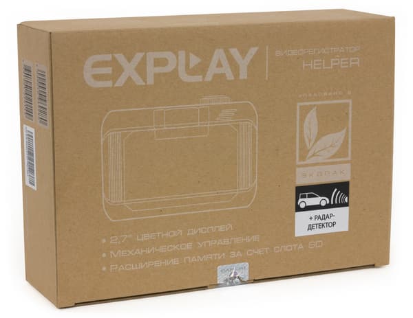 Автомобильный видеорегистратор Explay Helper