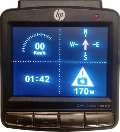 Автомобильный видеорегистратор HP Car Camcorder f310