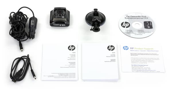 Автомобильный видеорегистратор HP Car Camcorder f310