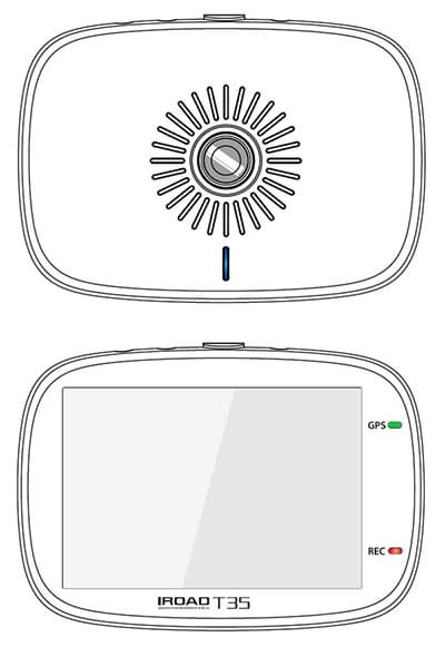 Автомобильный видеорегистратор Iroad Ione-T35