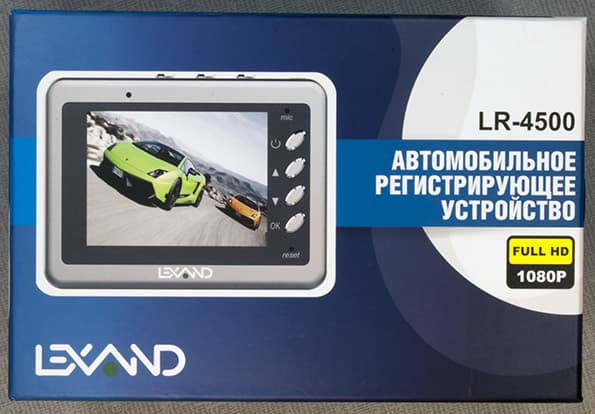 Автомобильный видеорегистратор Lexand LR-4500