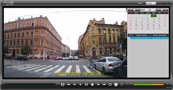 Автомобильный видеорегистратор Mio MiVue 205