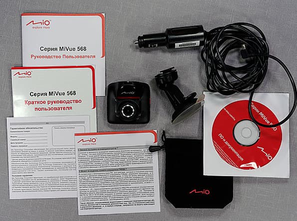 Автомобильный видеорегистратор Mio MiVue 568