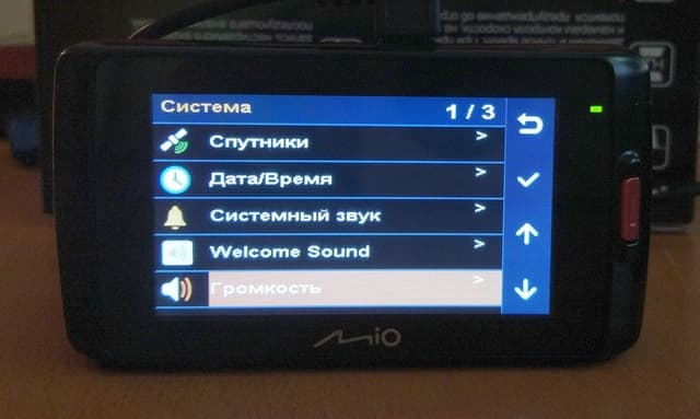 Настройка Mio MiVue 678