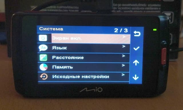 Настройка Mio MiVue 678