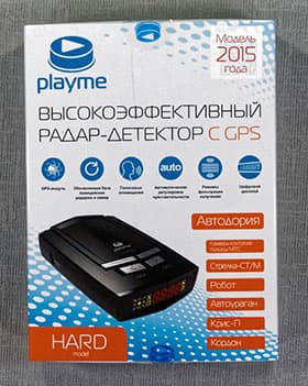 радар-детектор Playme Hard
