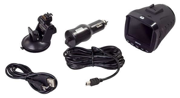 Видеорегистратор с радар-детектором и GPS-информером Playme P350 Tetra