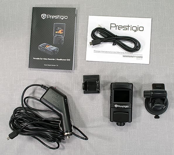 Автомобильный видеорегистратор Prestigio RoadRunner 540